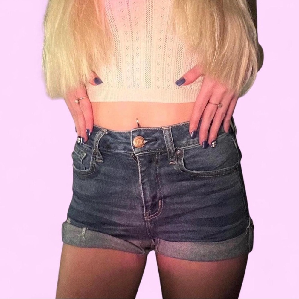 American Eagle Outfitters Classic Blue Jean Shorts